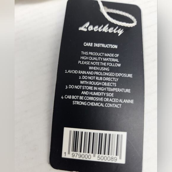 New Locikeiy Brown Men's Braided Belt Casual Silver Buckle Gift Box NWT Size 44 - Picture 11 of 11